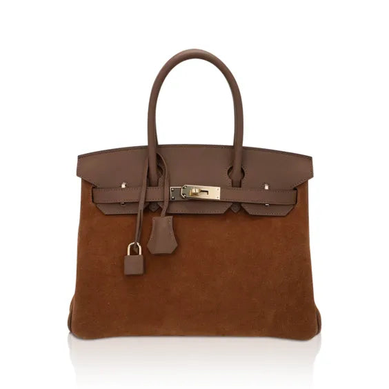 Limited Edition Birkin 30 Grizzly Bag