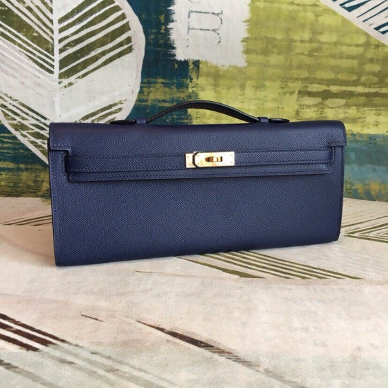 Royal Blue Leather