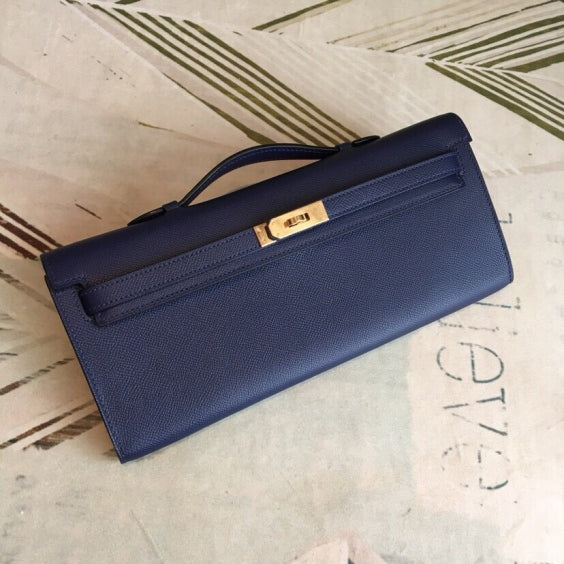 Royal Blue Leather