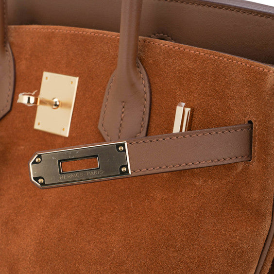 Limited Edition Birkin 30 Grizzly Bag
